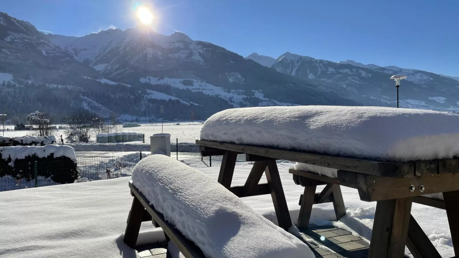 Tauern Lodge XL-Tuin winter