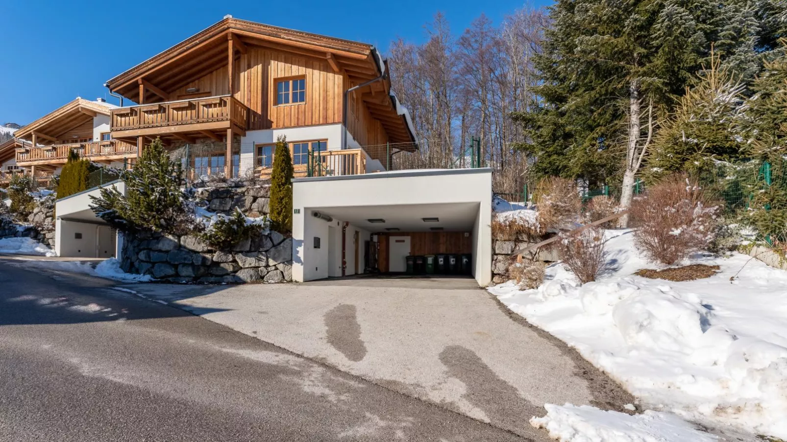 Chalet Erlebnishaus I-Exterieur winter