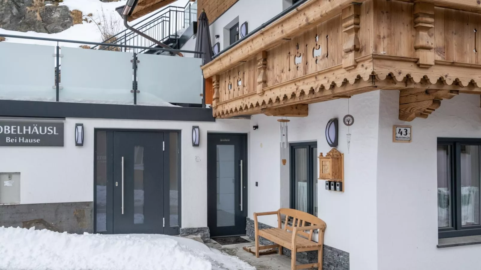 Kobelhäusl bei Hause - Dami-Hal-ontvangst