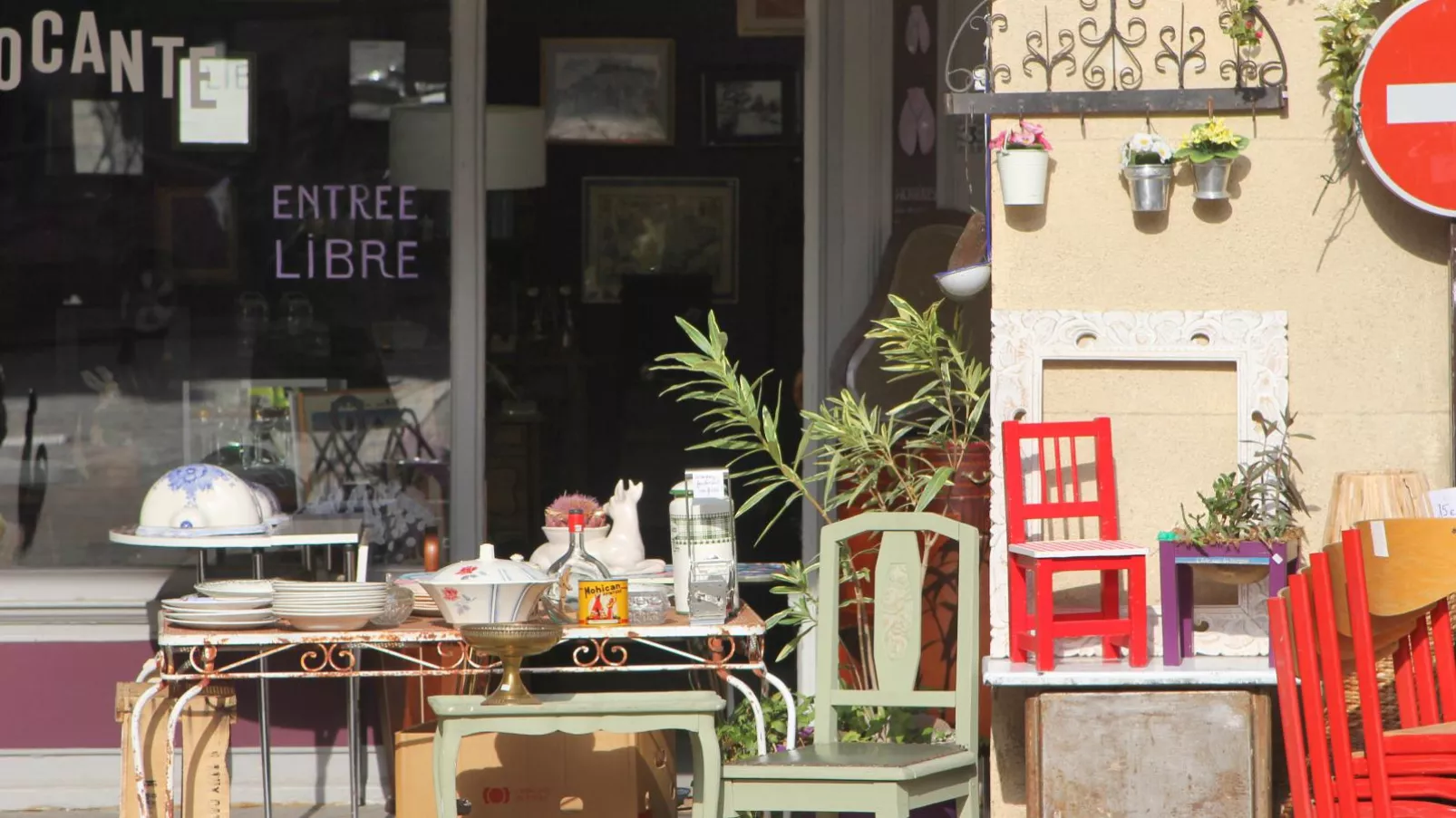 Les Platanes-Sfeer