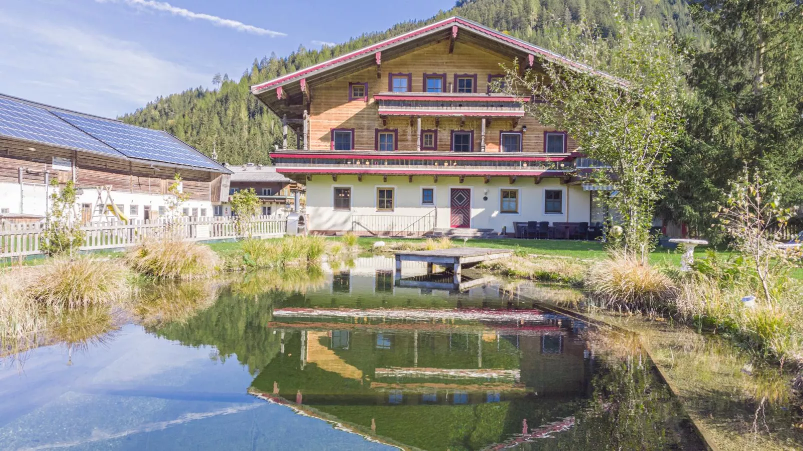 Landhaus Schiedhof-Buitenkant zomer