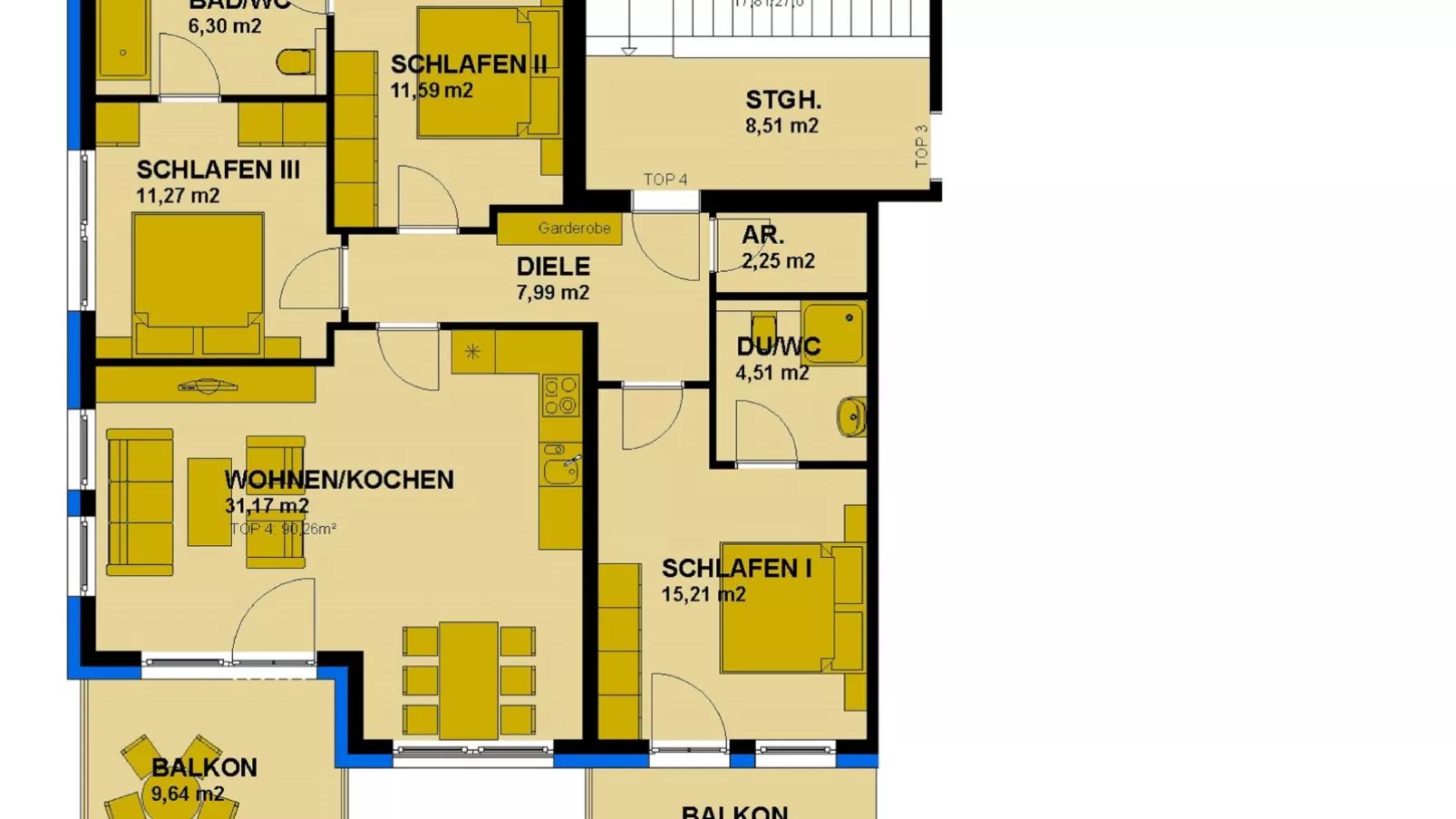 BergbiberLODGE S-Plattegrond