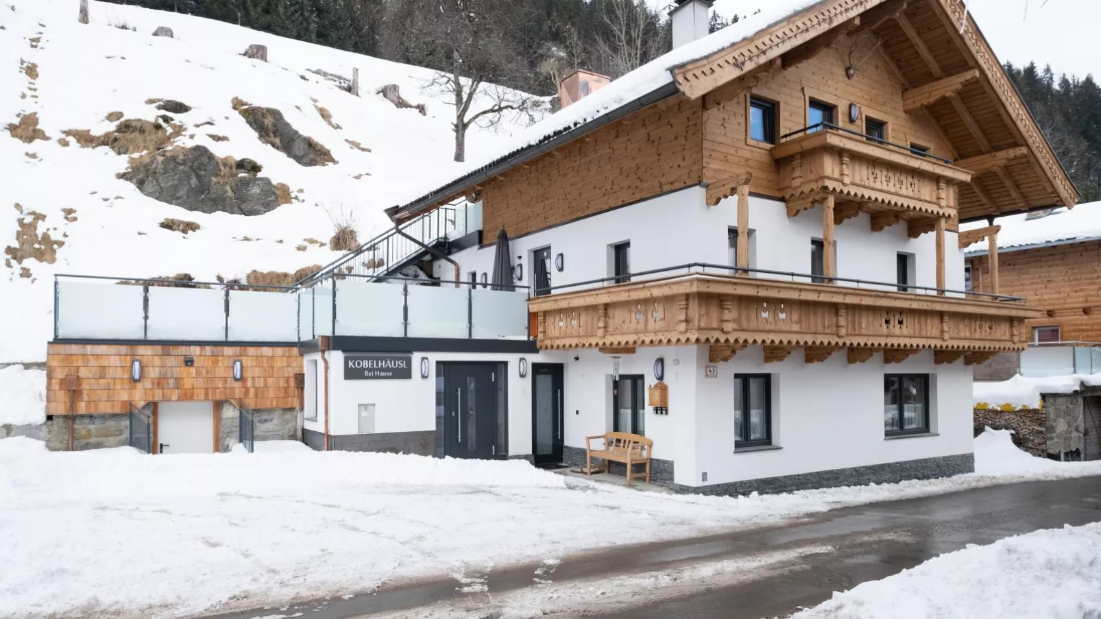 Kobelhäusl bei Hause - Yannick-Exterieur winter