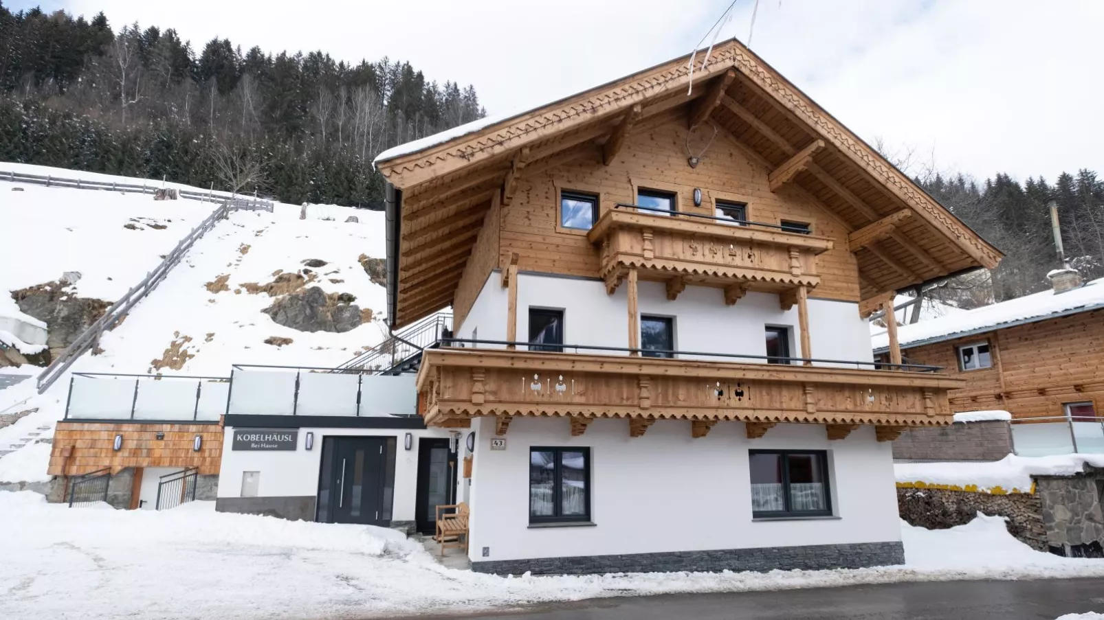 Kobelhäusl bei Hause - Yannick-Exterieur winter