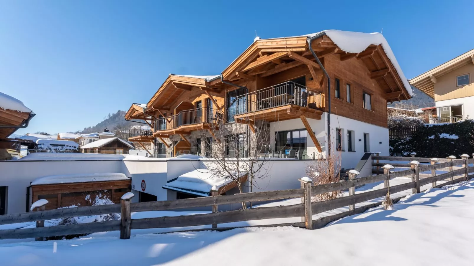 Luxury Tauern Suite Walchen Kaprun 8-Exterieur winter