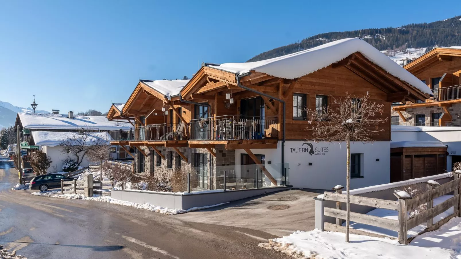 Luxury Tauern Suite Walchen Kaprun 8-Exterieur winter