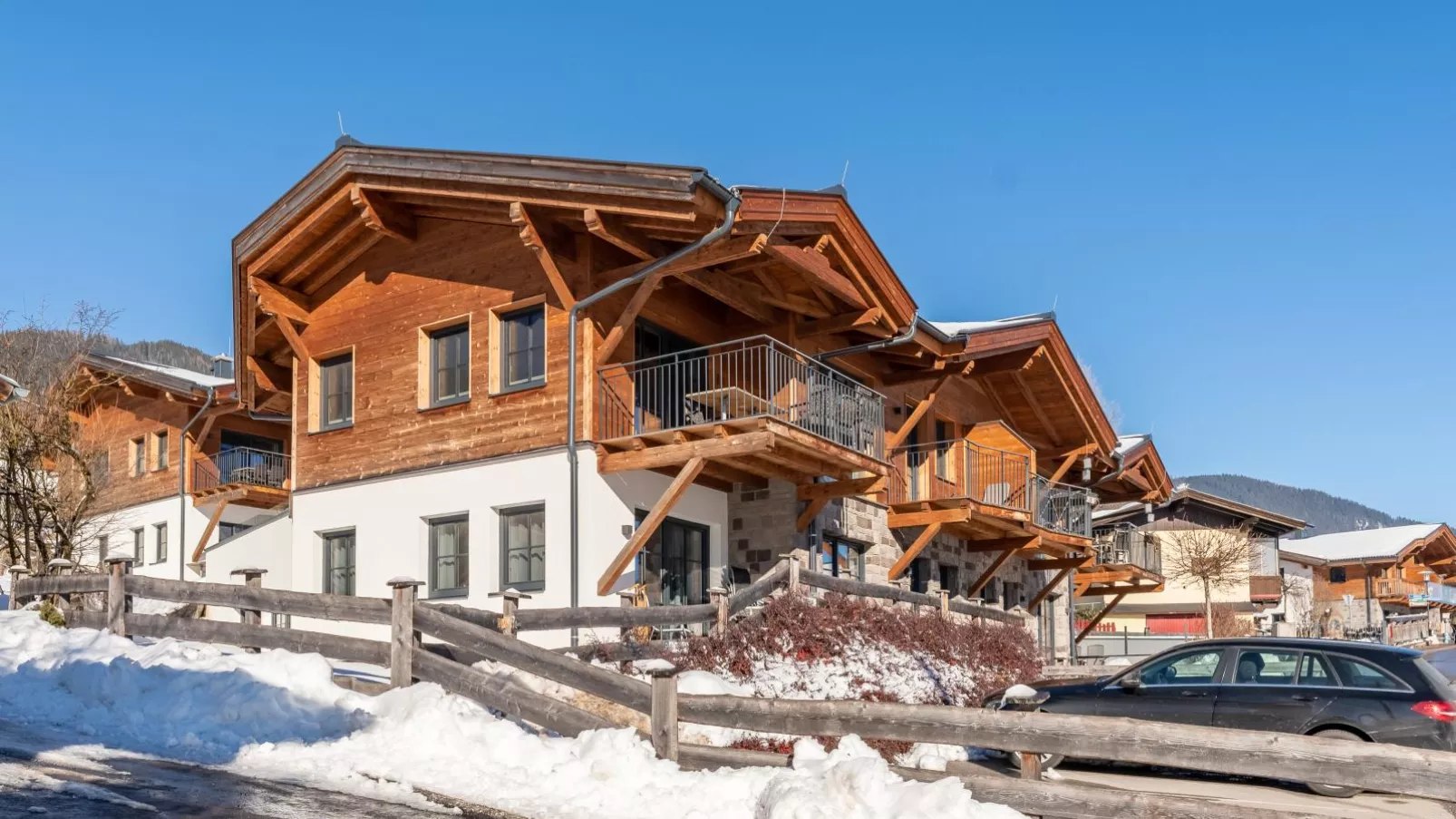 Luxury Tauern Suite Walchen Kaprun 8-Exterieur winter