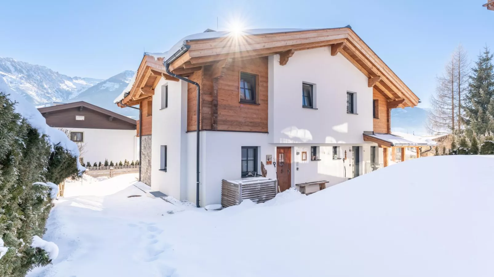 Green Garden Lodge B1-Exterieur winter
