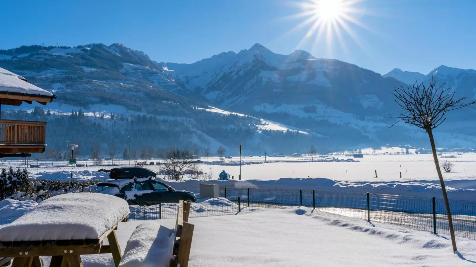 BergbiberHAUS L-Tuin winter