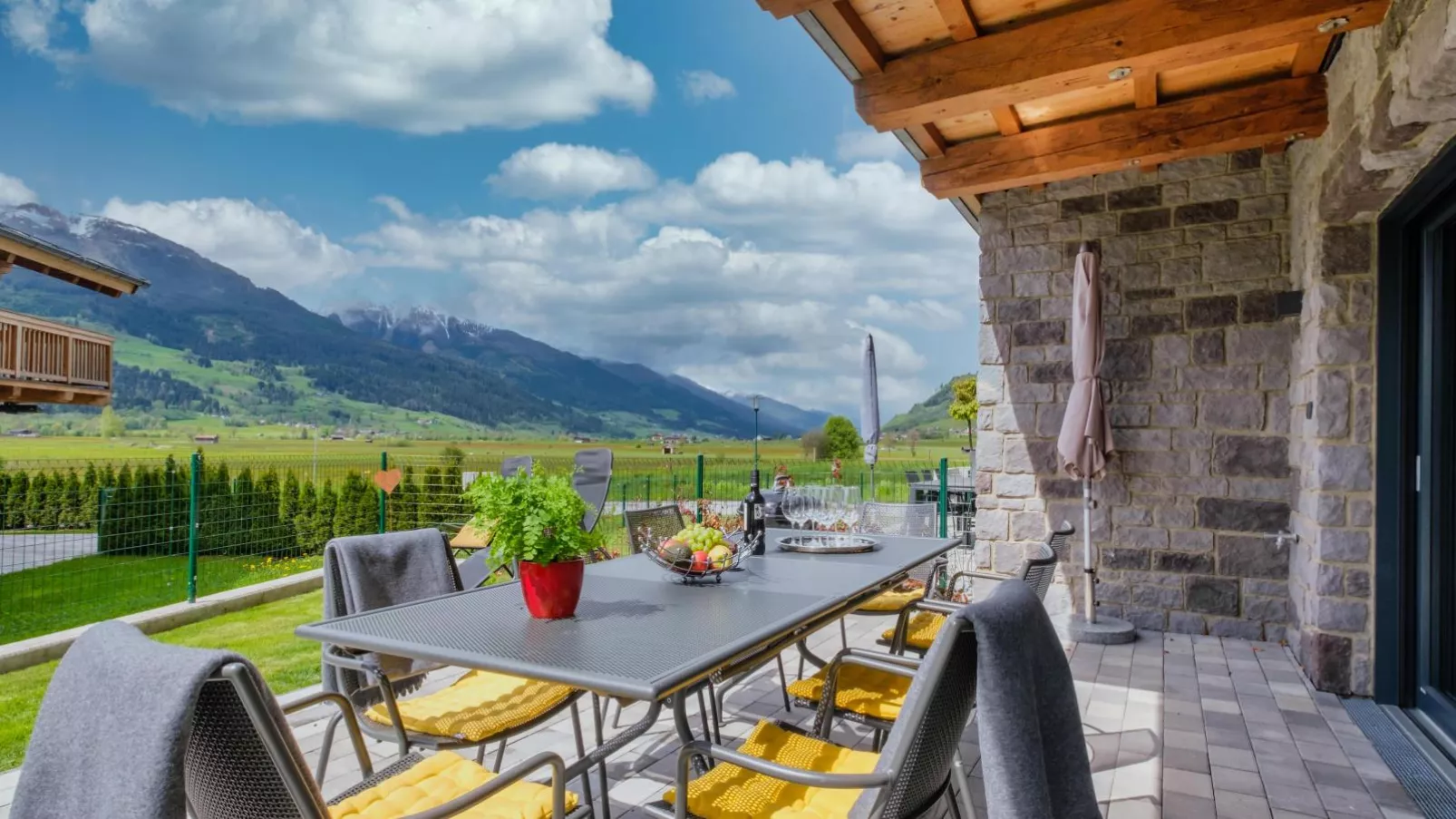 BergbiberHAUS L-Terrasbalkon