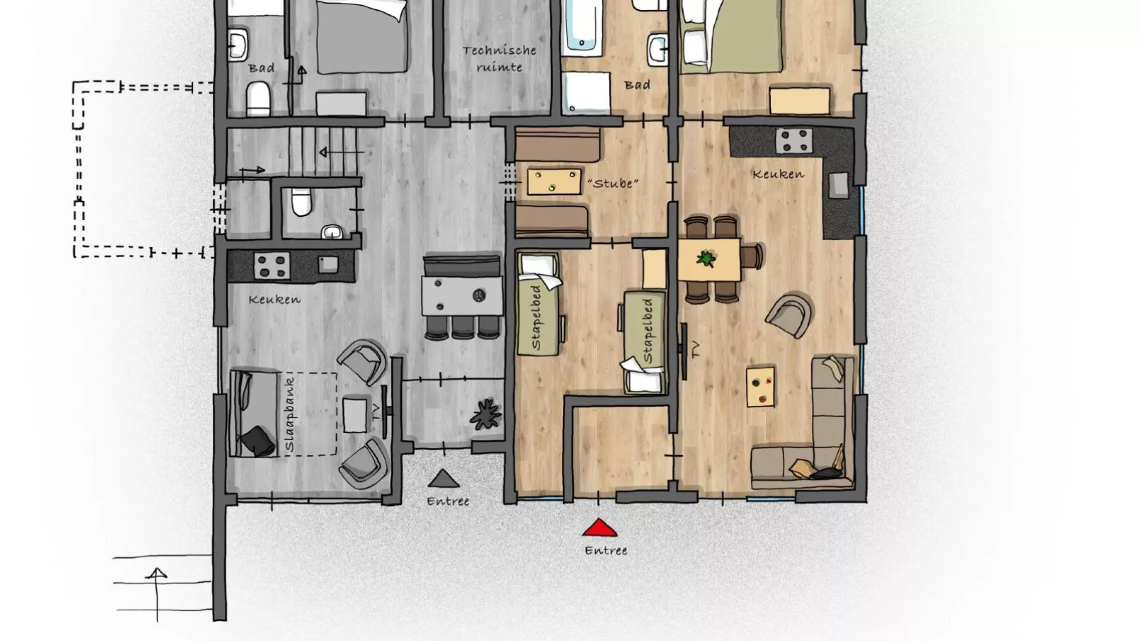 Wohnung Ignaz-Plattegrond