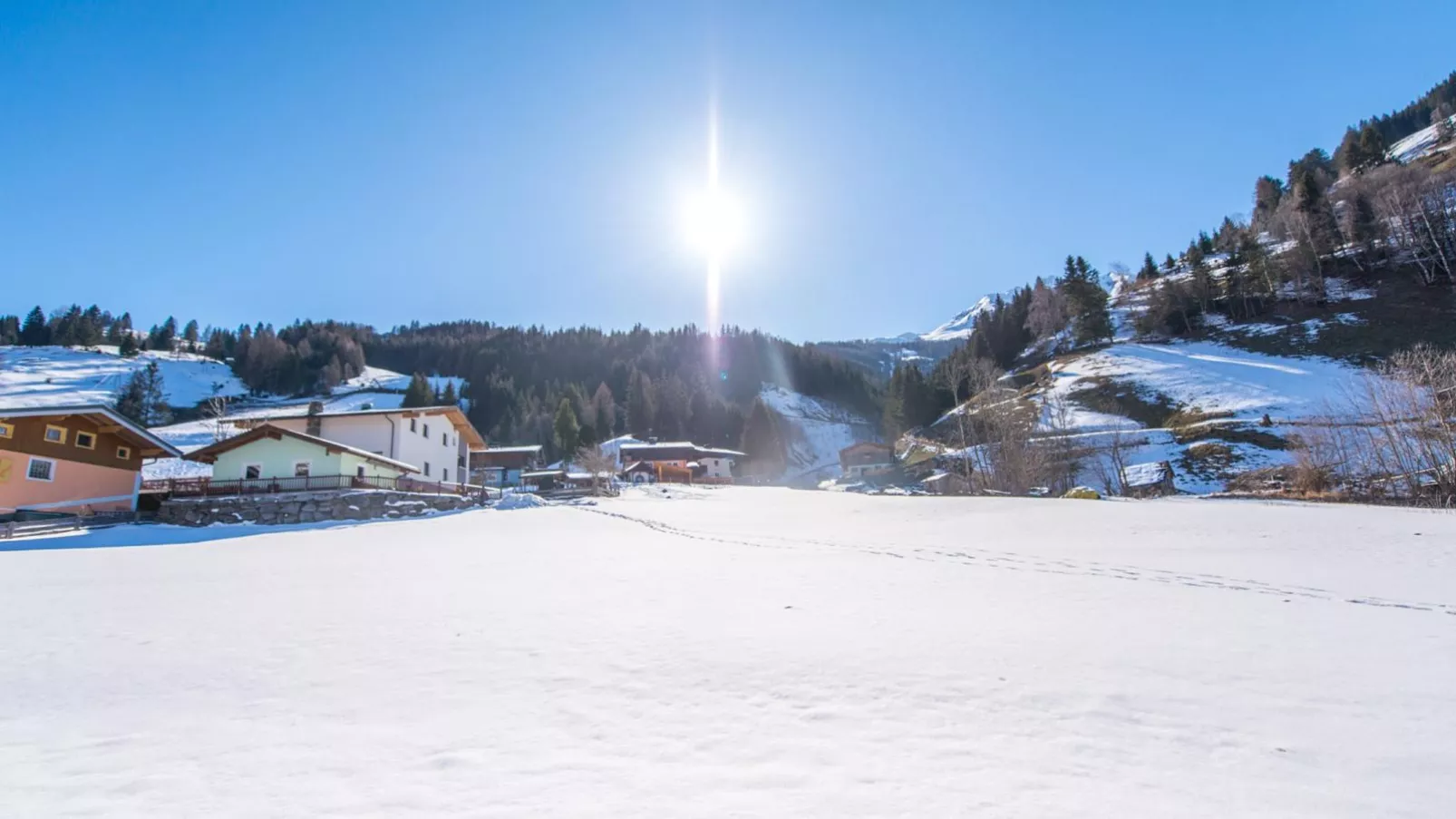 Grubereck-Uitzicht winter