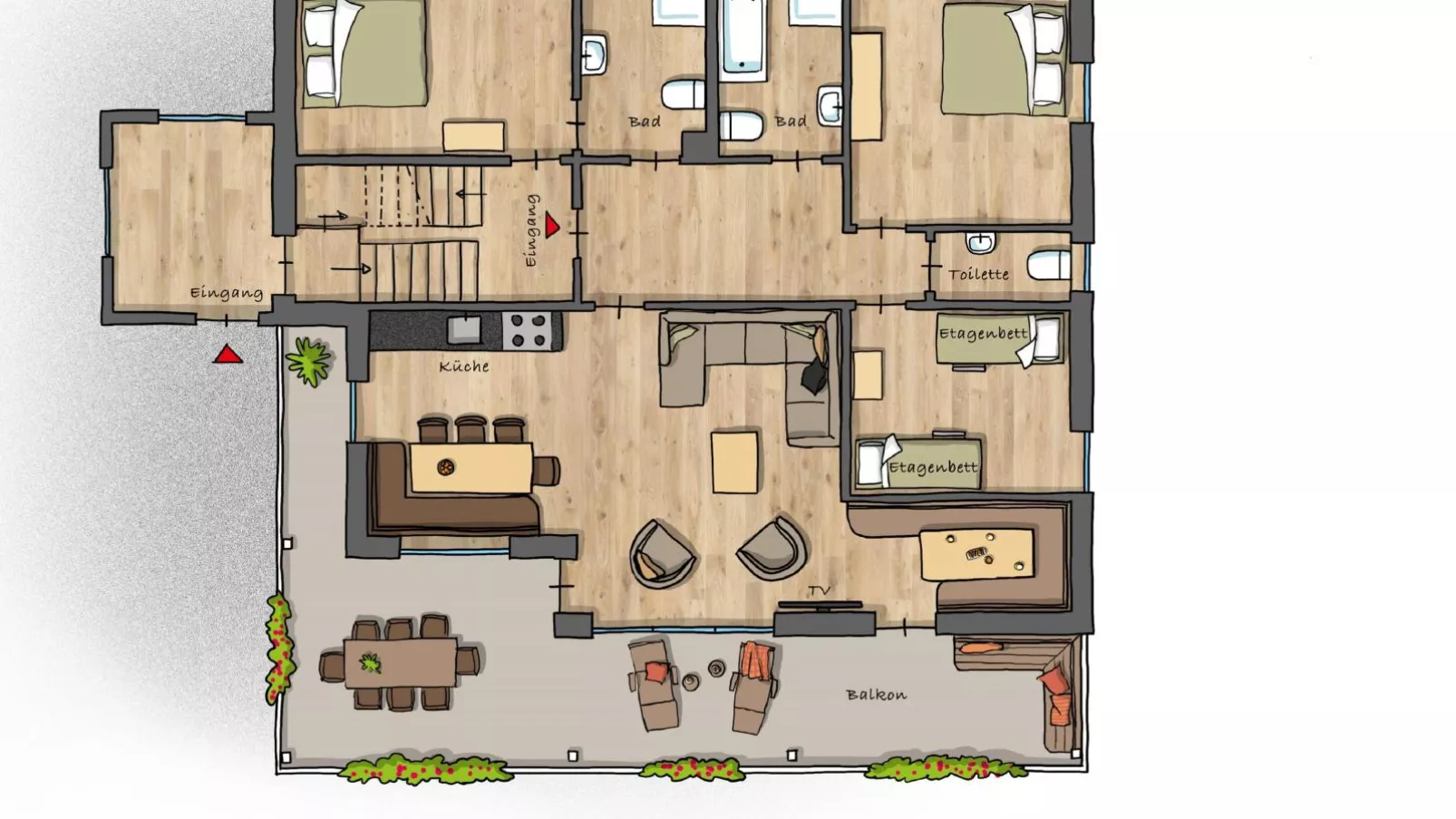 Golden Geier-Plattegrond