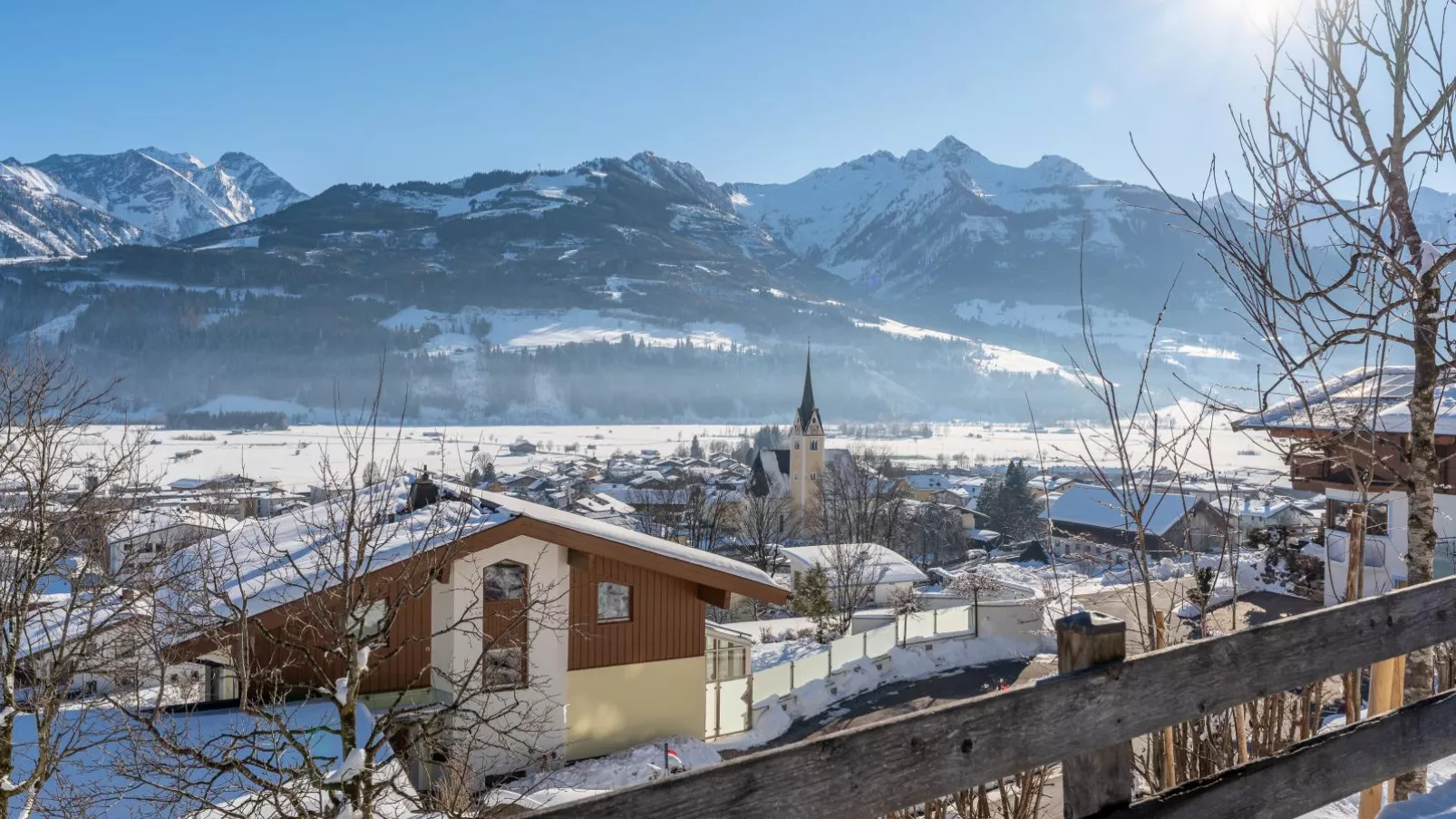 Maiskogelblick-Uitzicht winter