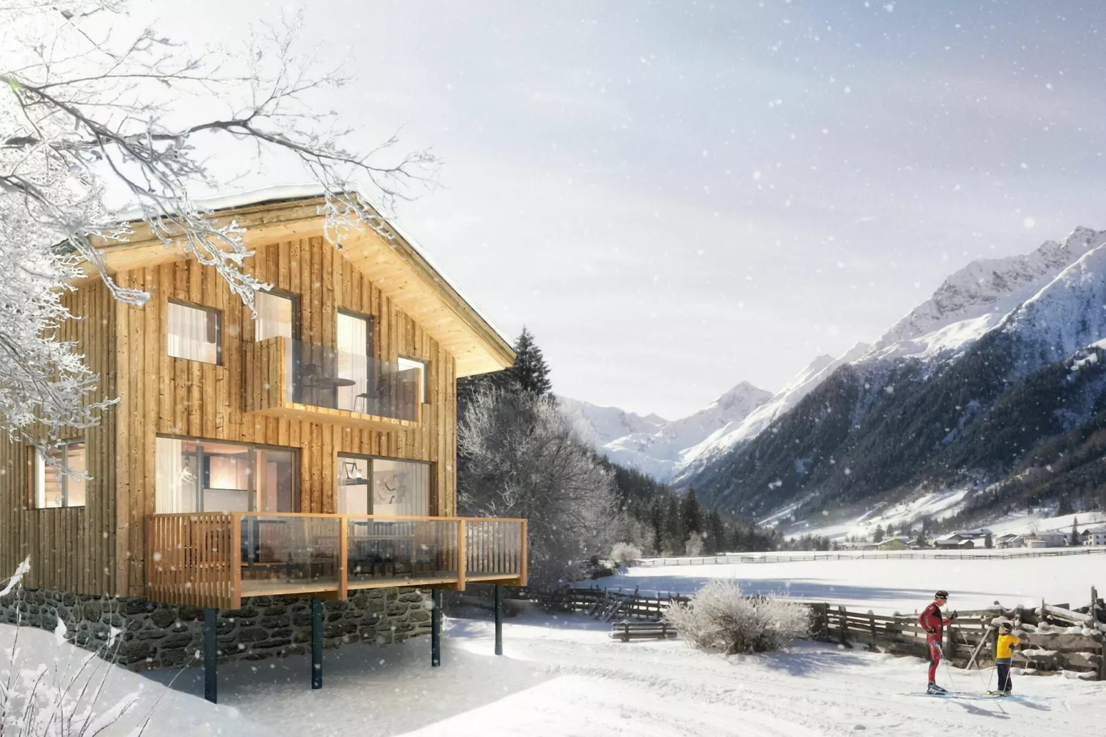 Bergeralm Chalets 2-Exterieur winter