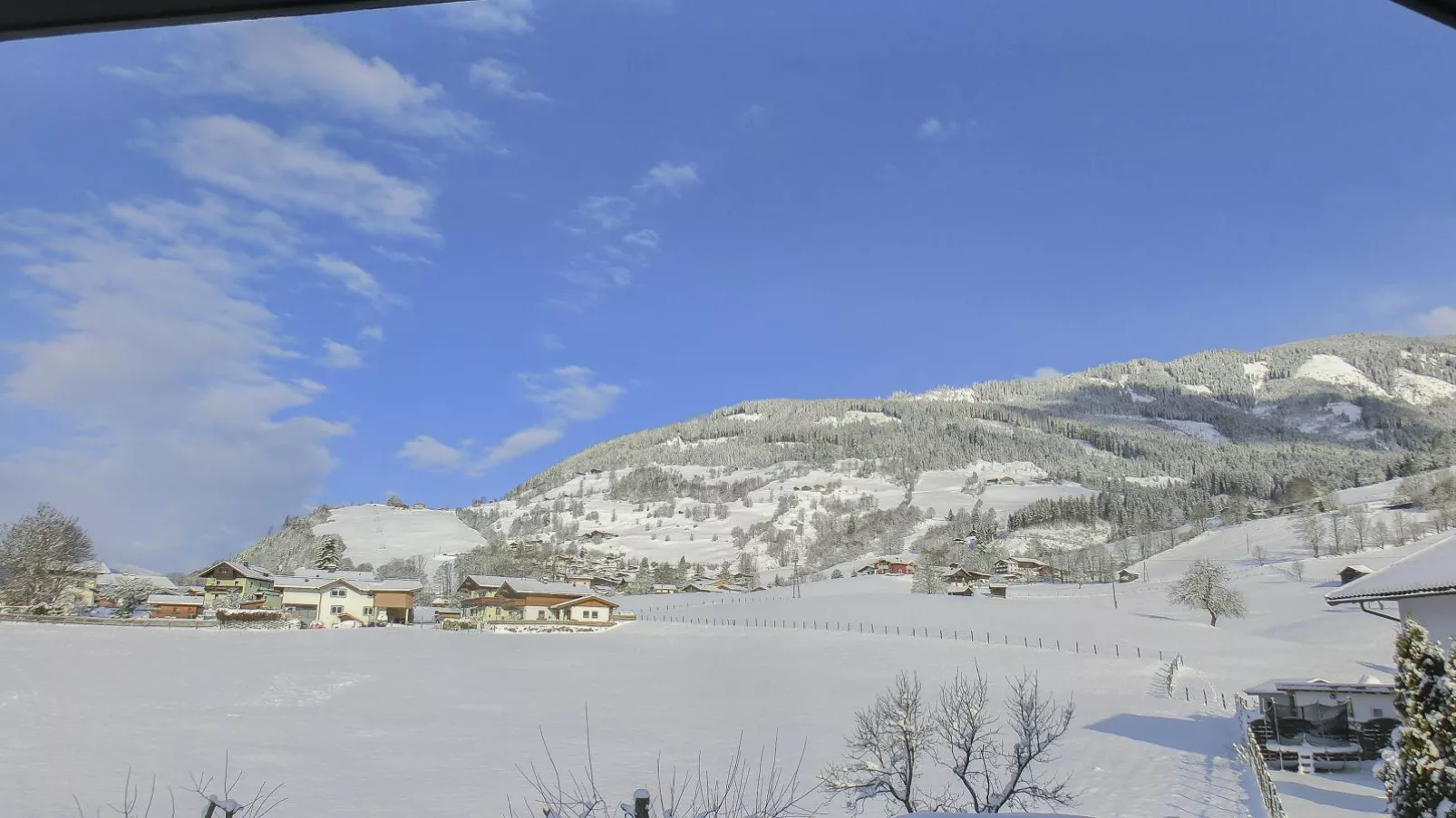 Tauernhaus Madelief-Uitzicht winter
