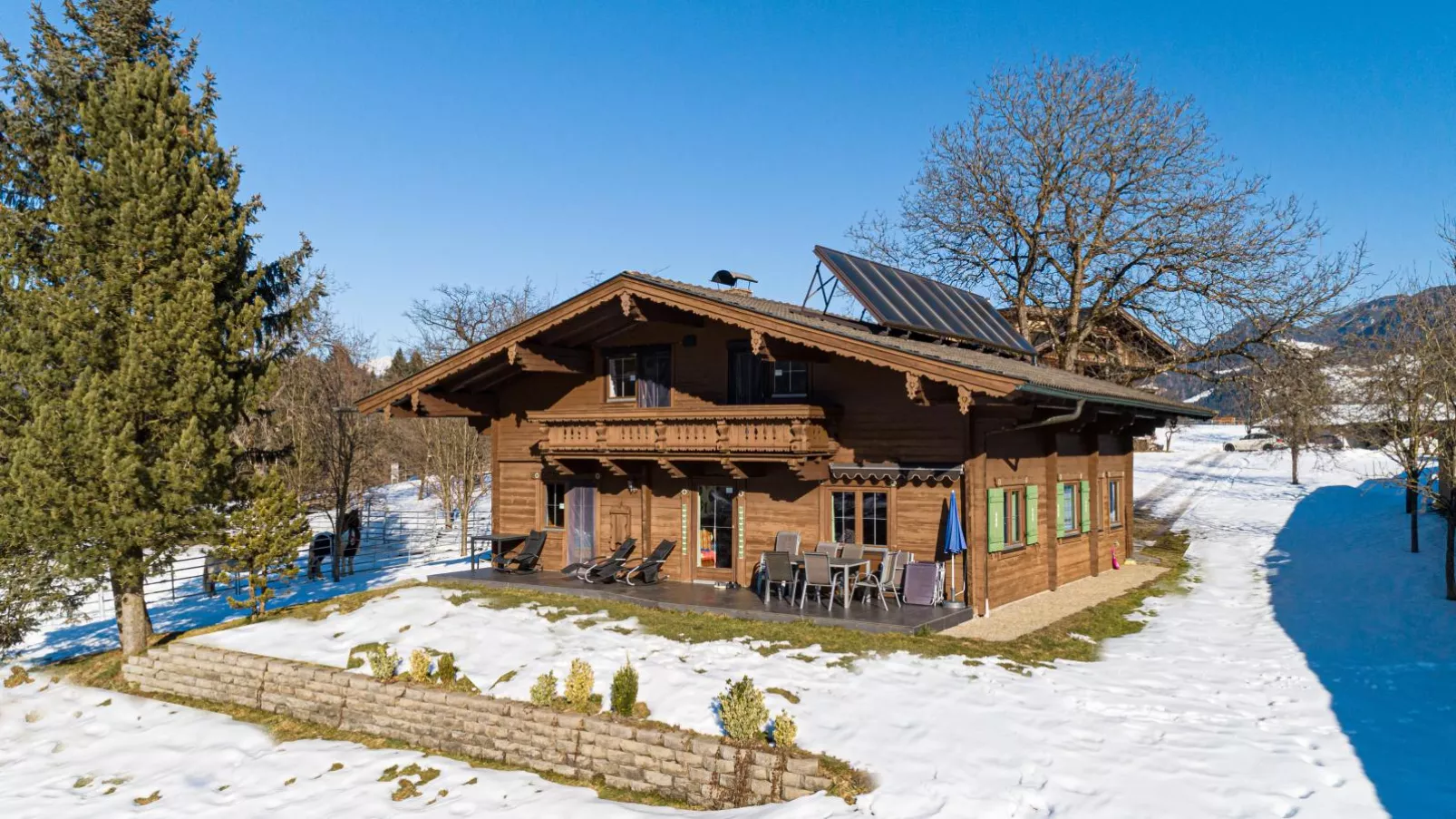 Chalet Rosa-Exterieur winter