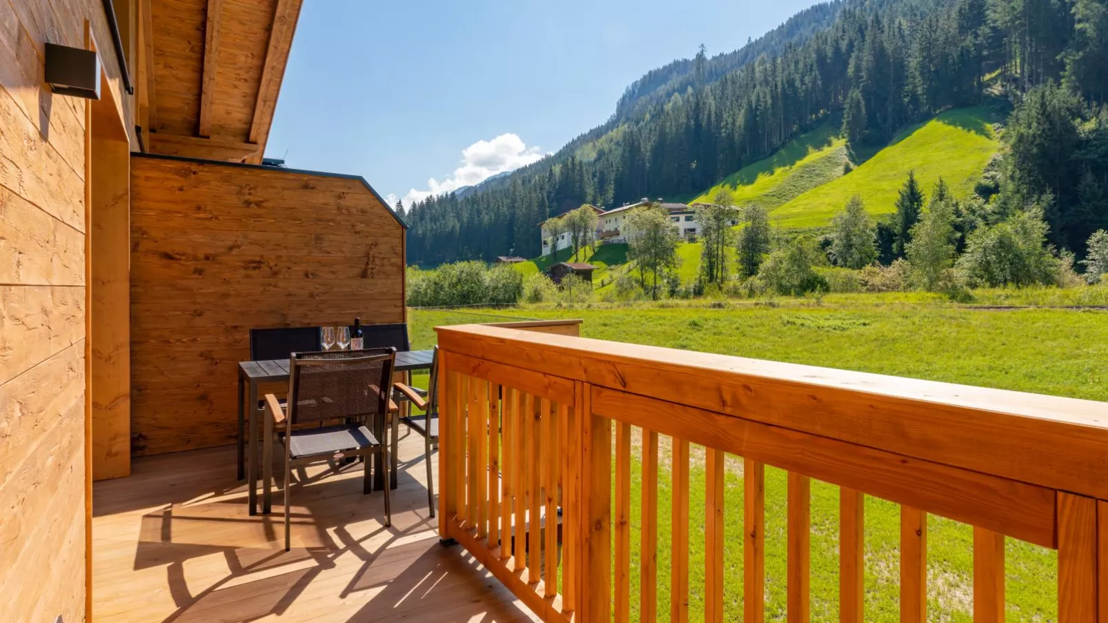 Chalet Astrid-Terrasbalkon