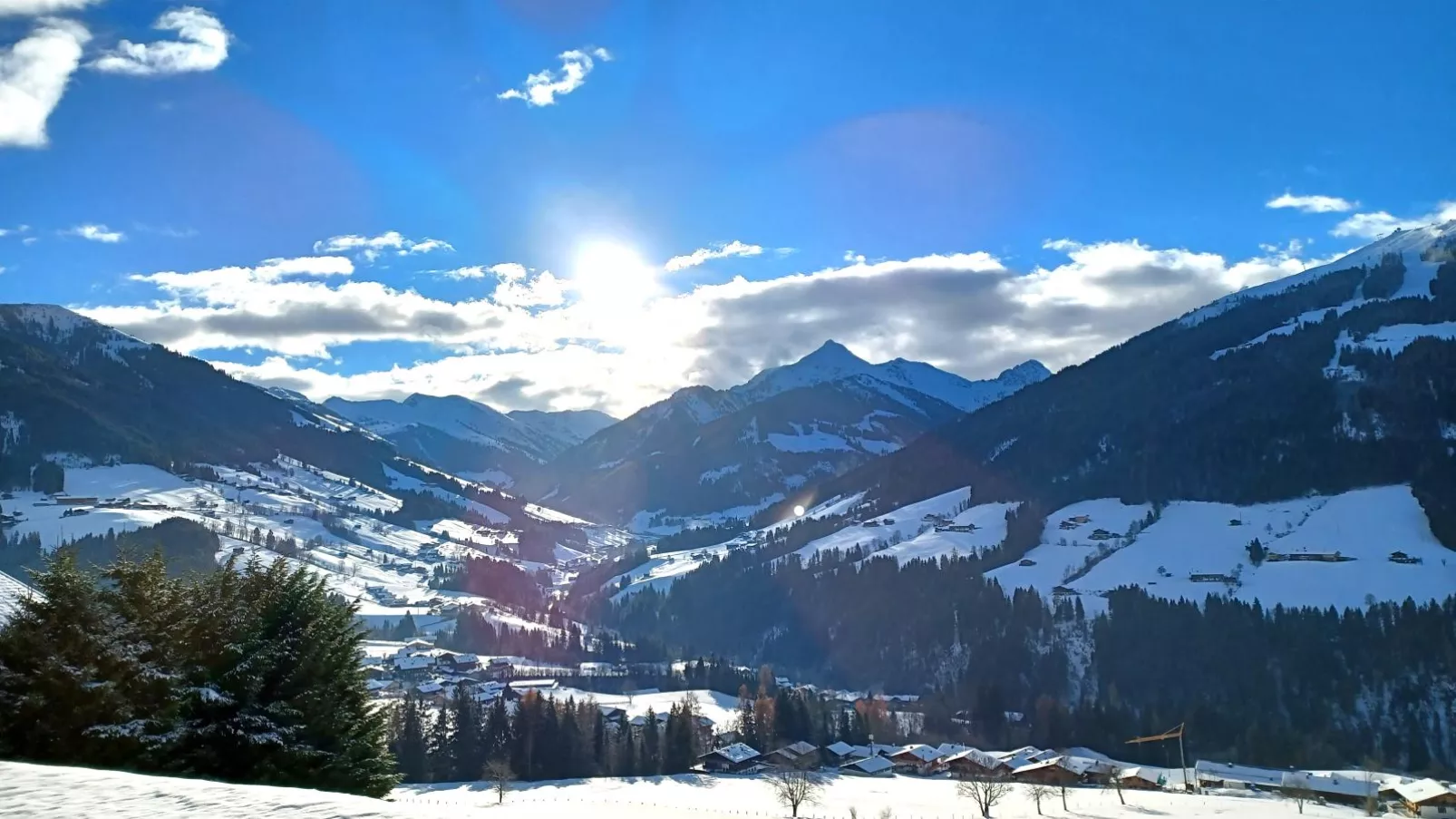 Chalet Alpbach 532-Uitzicht winter
