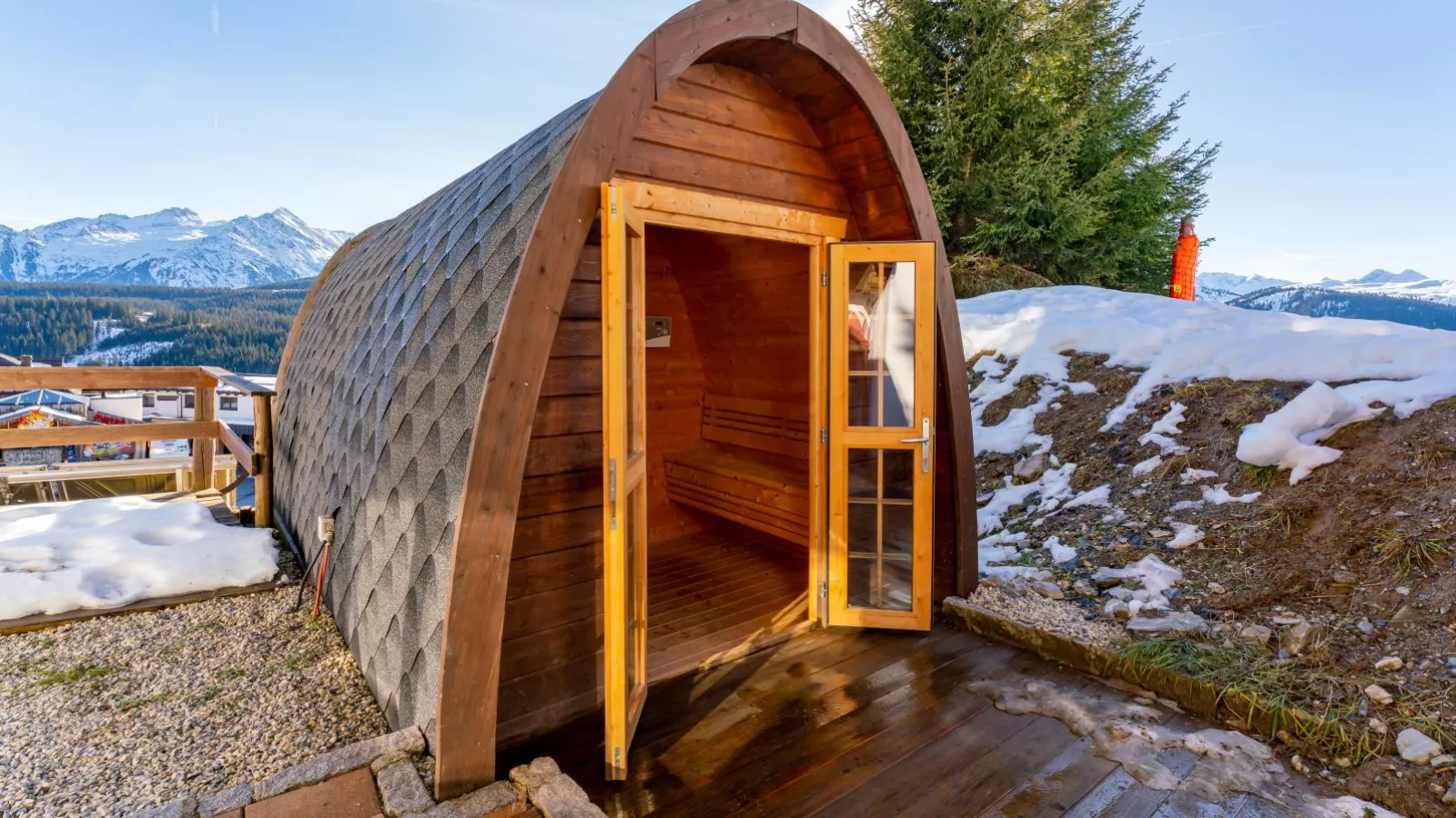 Chalet H XL-Sauna