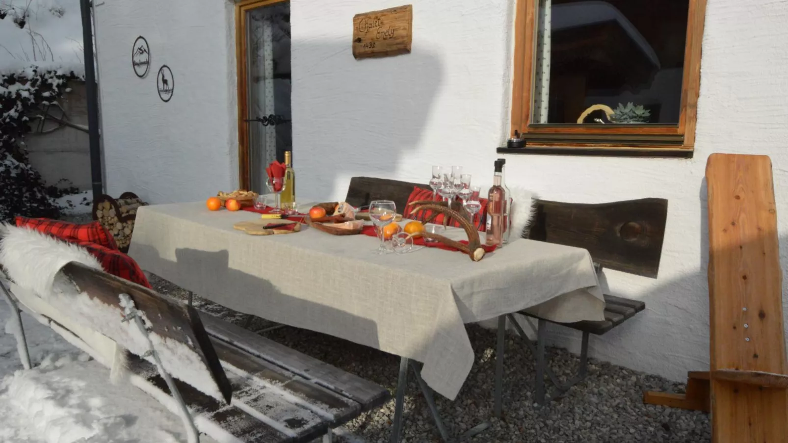 Chalet Lisa-Tuin winter