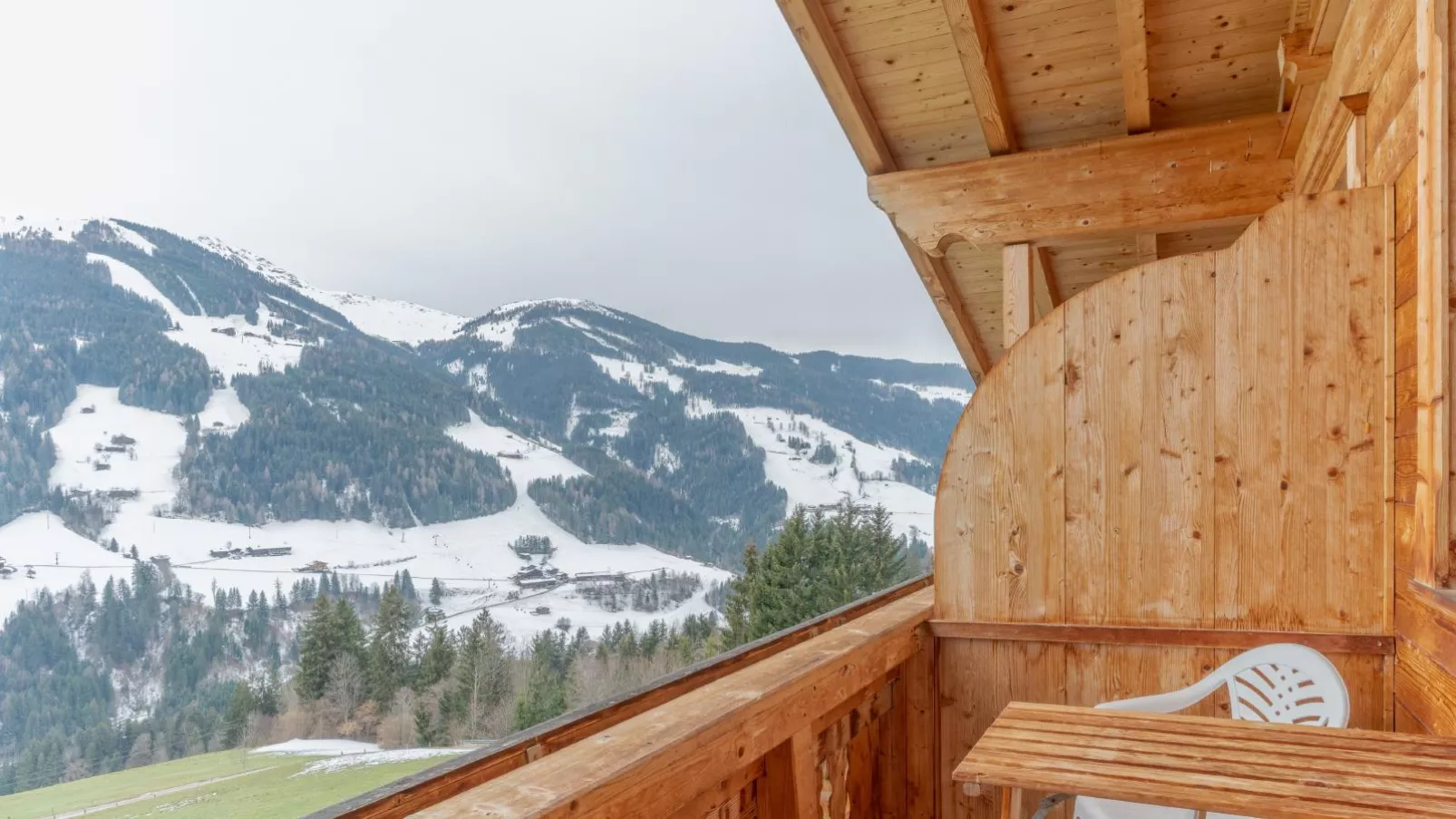 Haus Fernwald Top Jill und Rens-Uitzicht winter