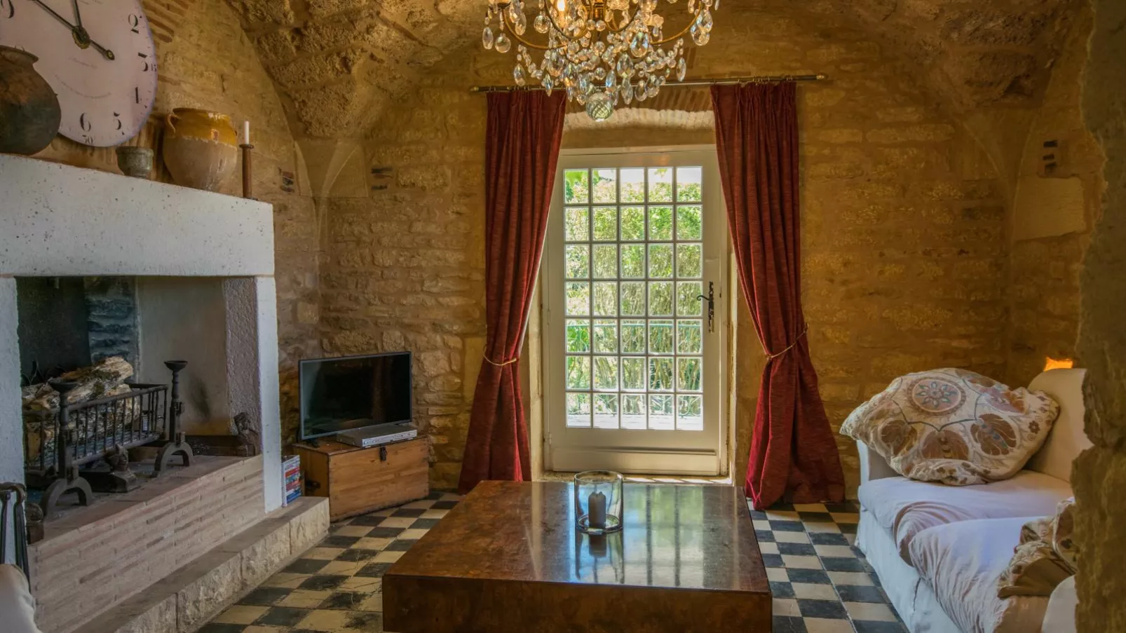 Manoir Bellevue-Woonkamer