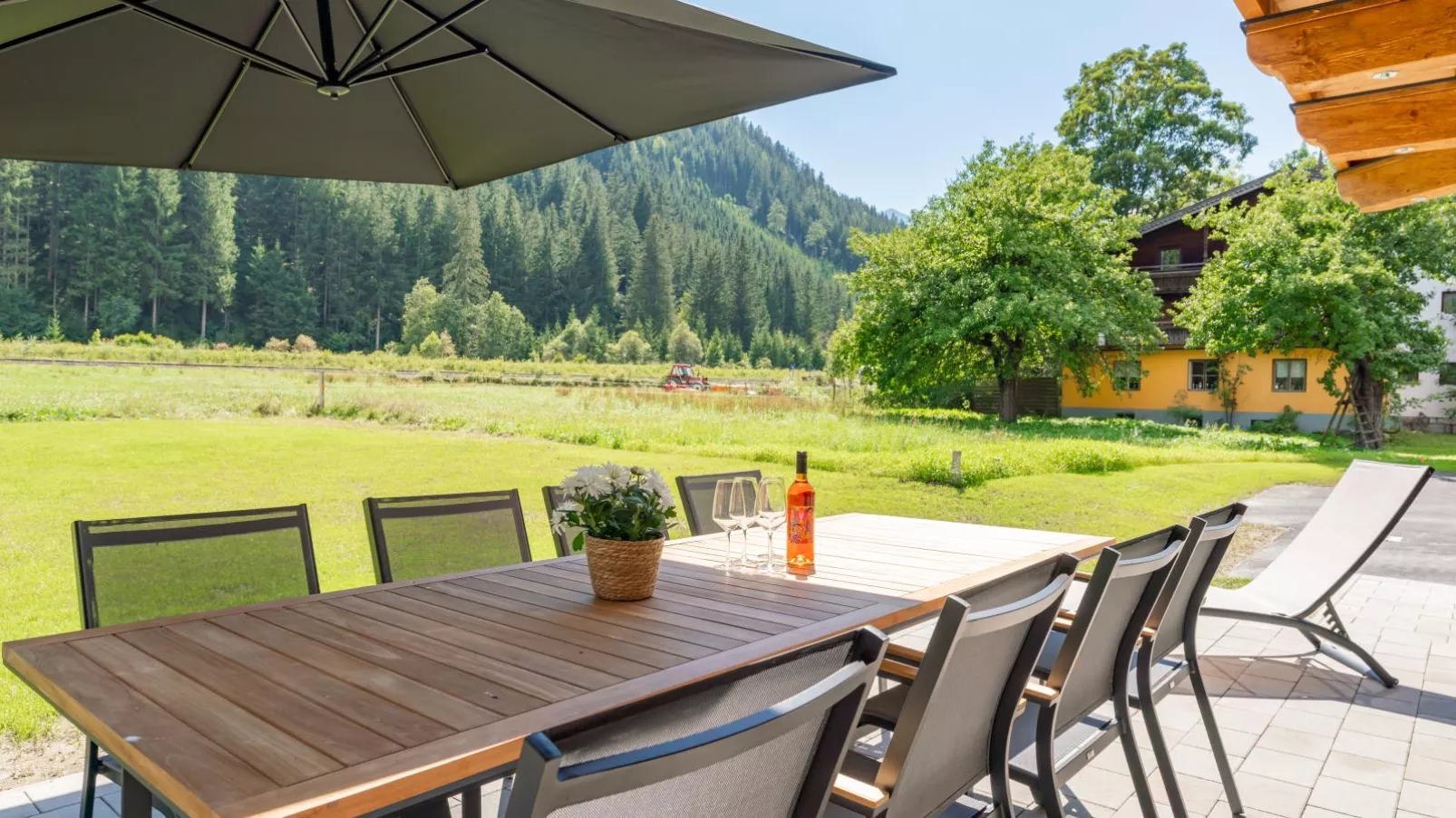 Pinzgau Lodge 1A-Tuinen zomer