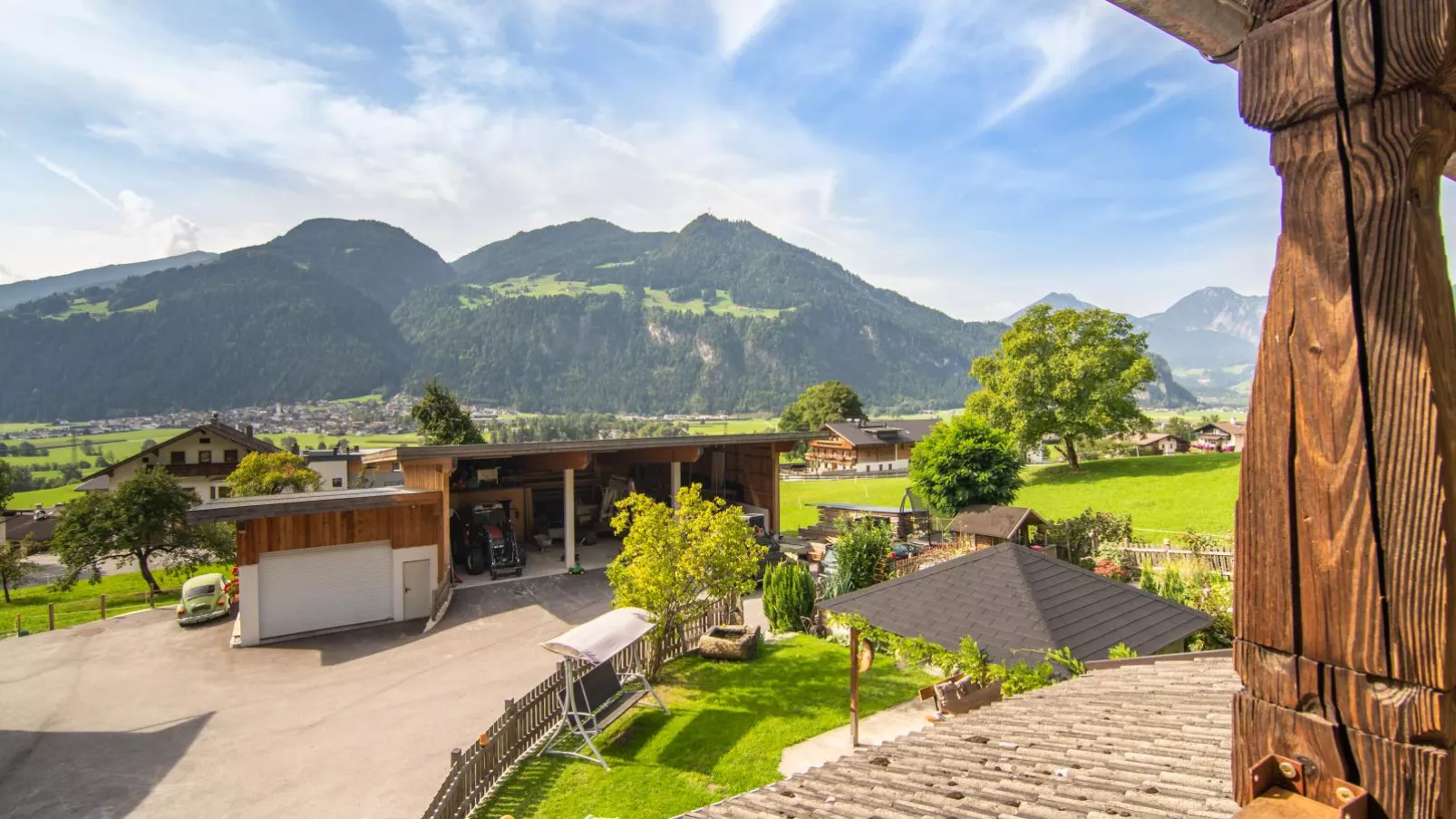 Chalet Anna-Uitzicht zomer