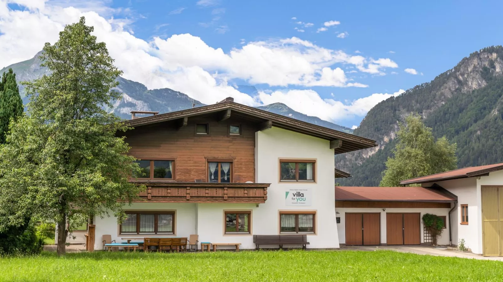 Ferienhaus Schlitters-Buitenkant zomer