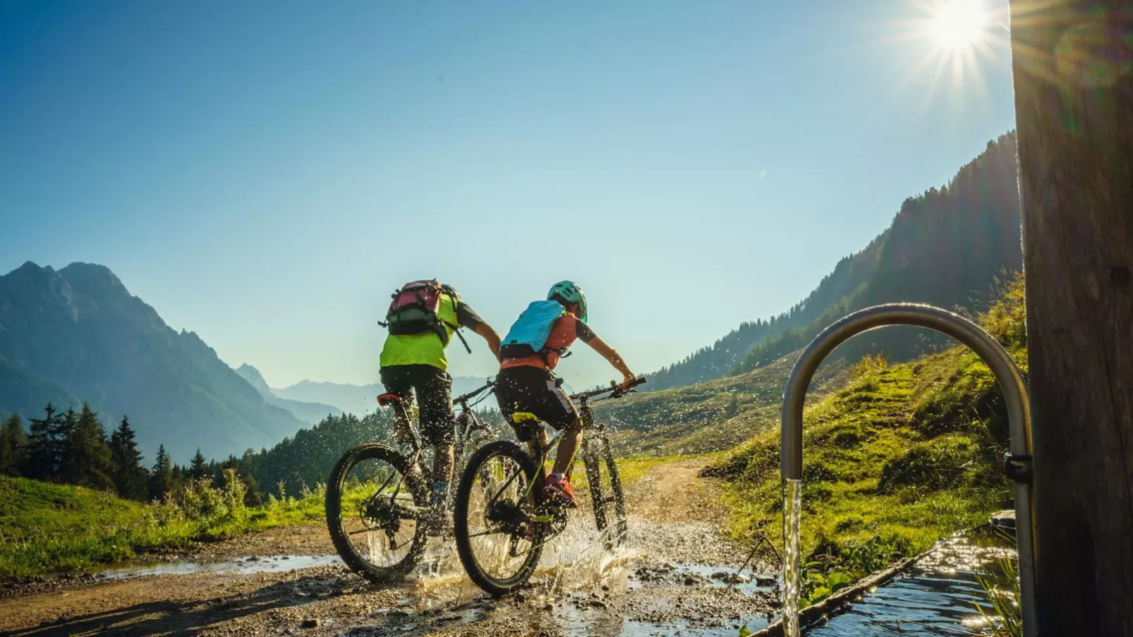 Löhnersbach-Gebieden zomer 20km