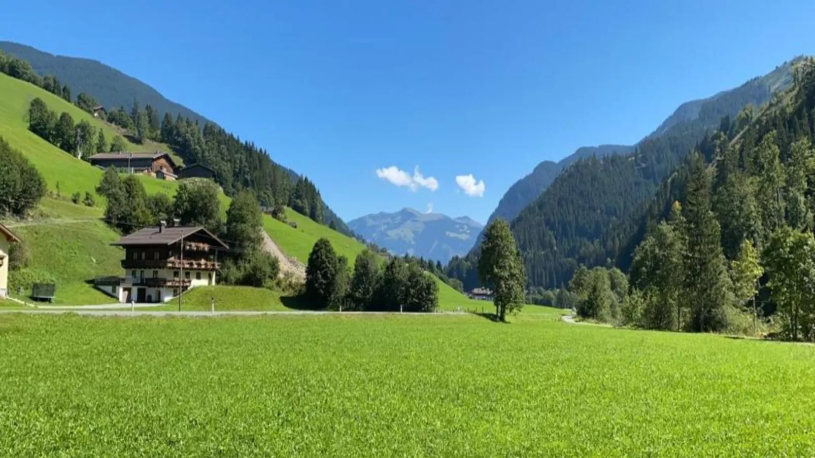 Glemmtal-Gebieden zomer 20km