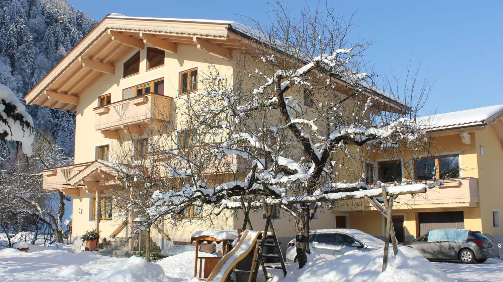 Ferienhaus Haas I-Exterieur winter