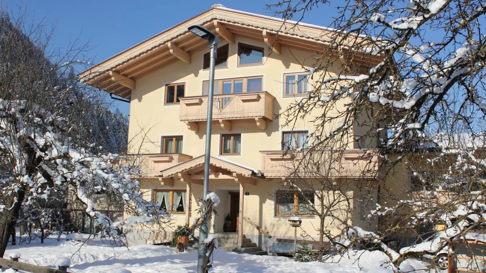 Ferienhaus Haas I-Exterieur winter