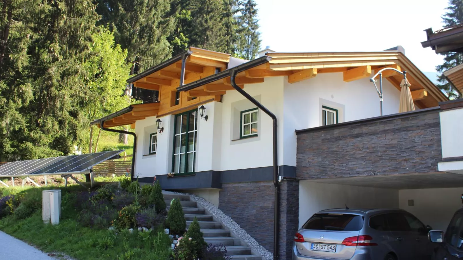 Chalet Windbach-Buitenkant zomer