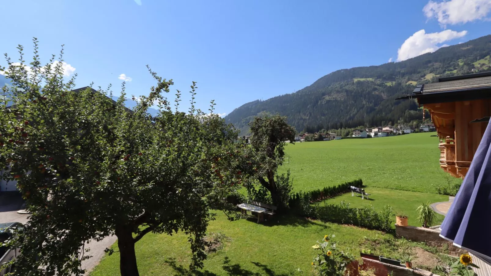 Chalet Höllwarth-Uitzicht zomer