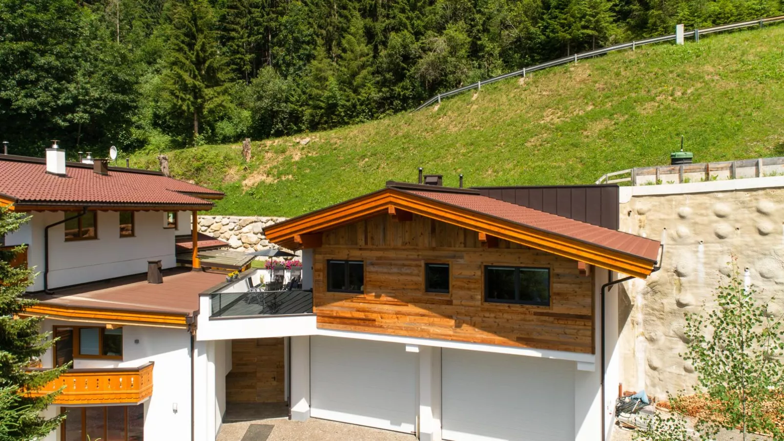 Chalet Georg-Buitenkant zomer
