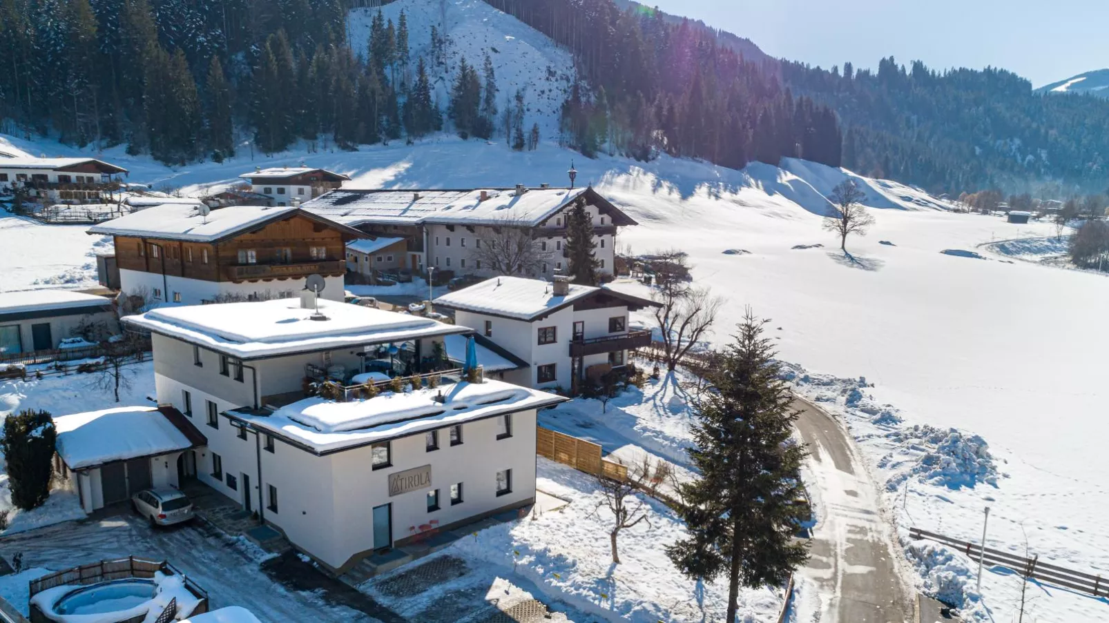 Tirola Bude-Exterieur winter