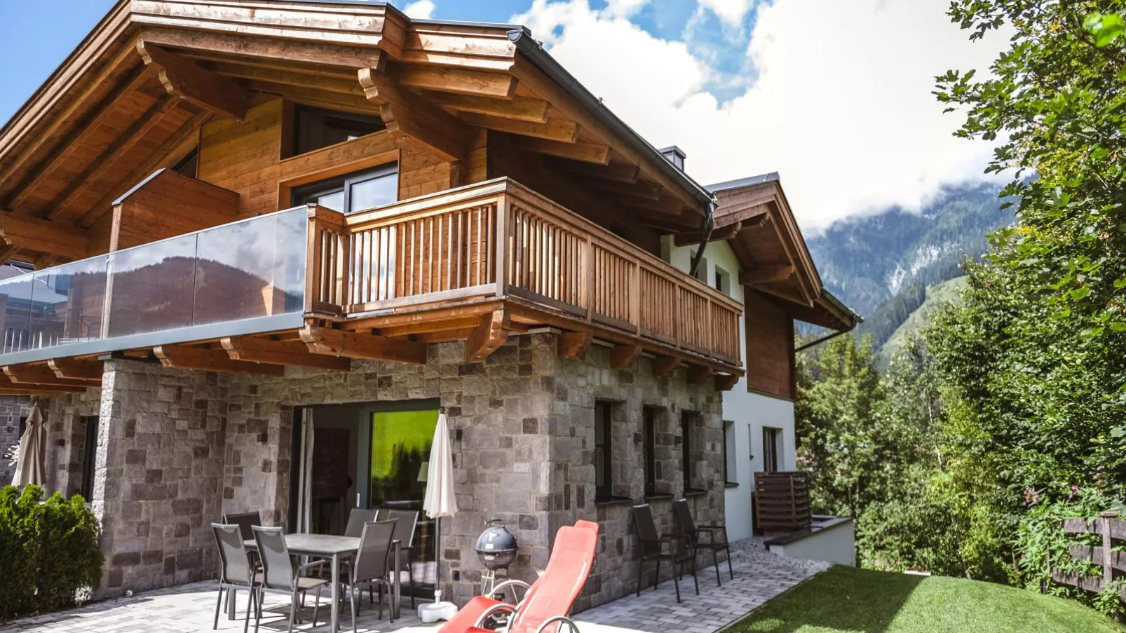 Chalet Anna Leogang-Terrasbalkon