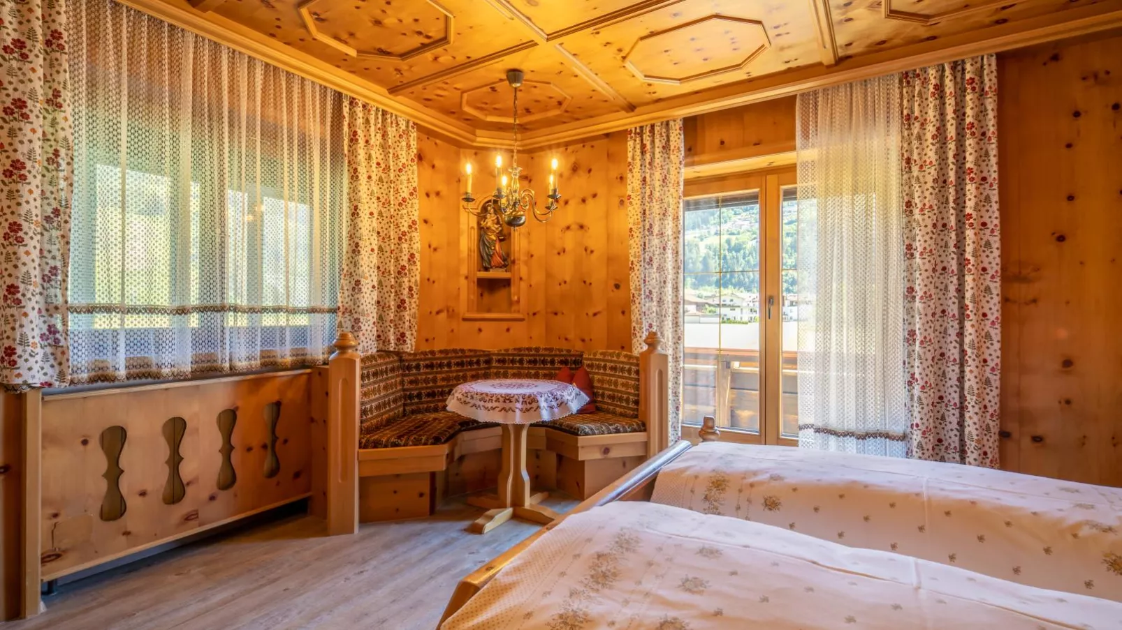 Tiroler Gästehaus-Slaapkamer