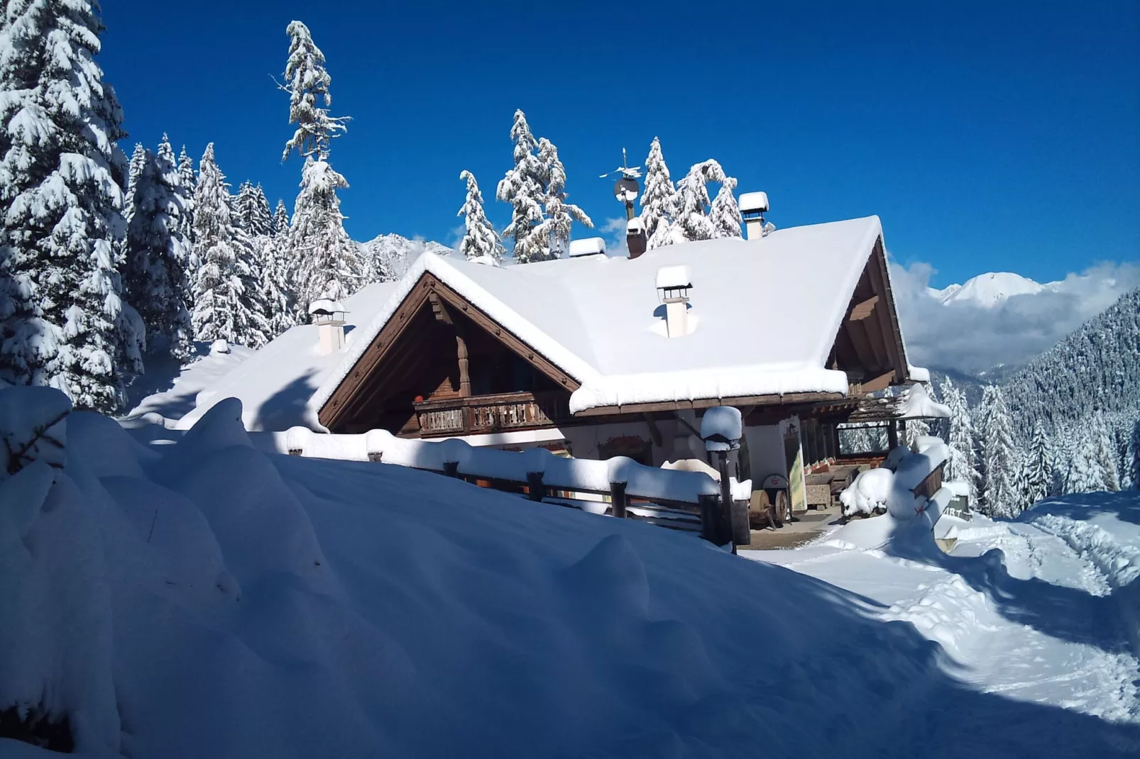 Herzebenalm-Exterieur winter