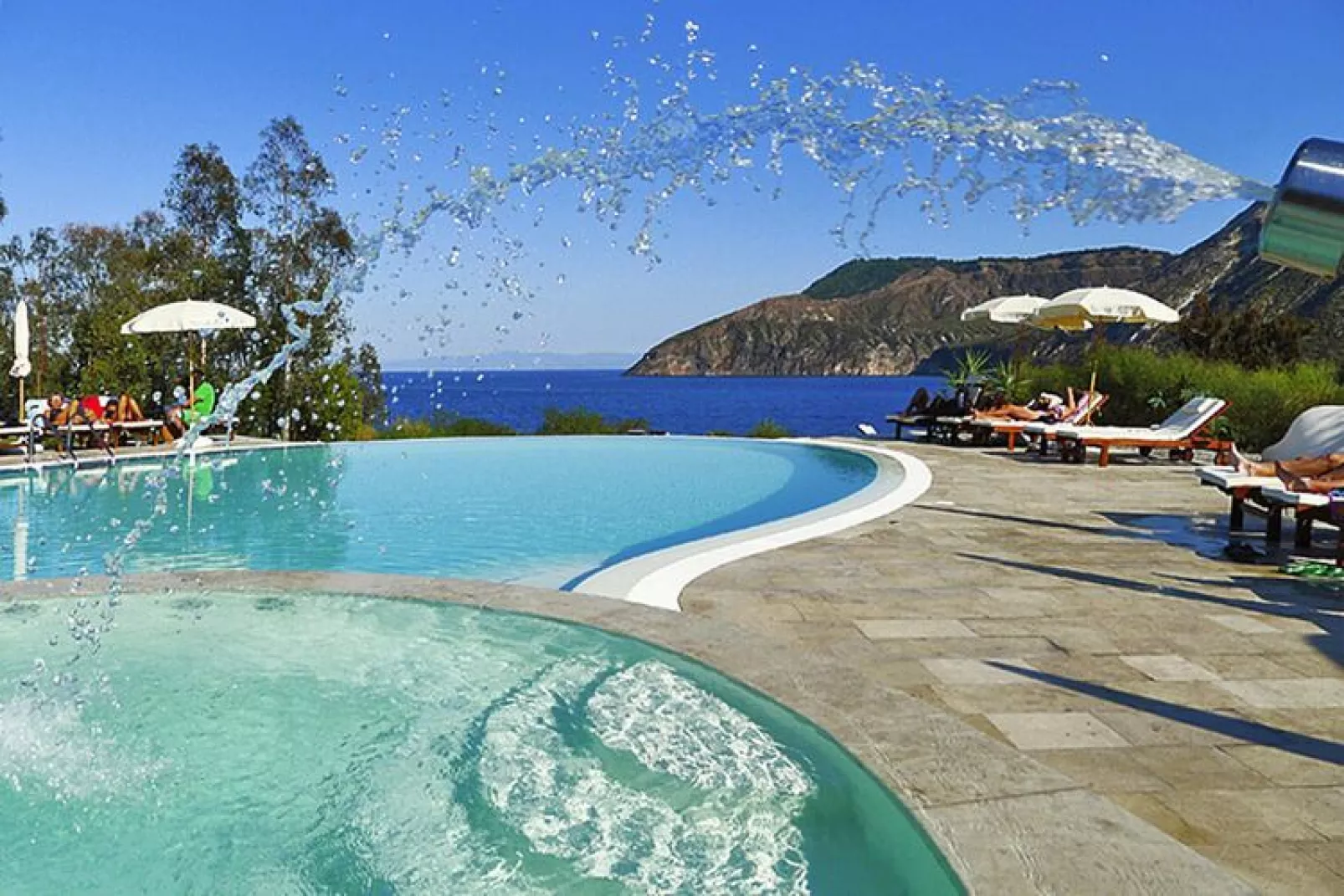 Appartementen, Vulcano-Zwembad