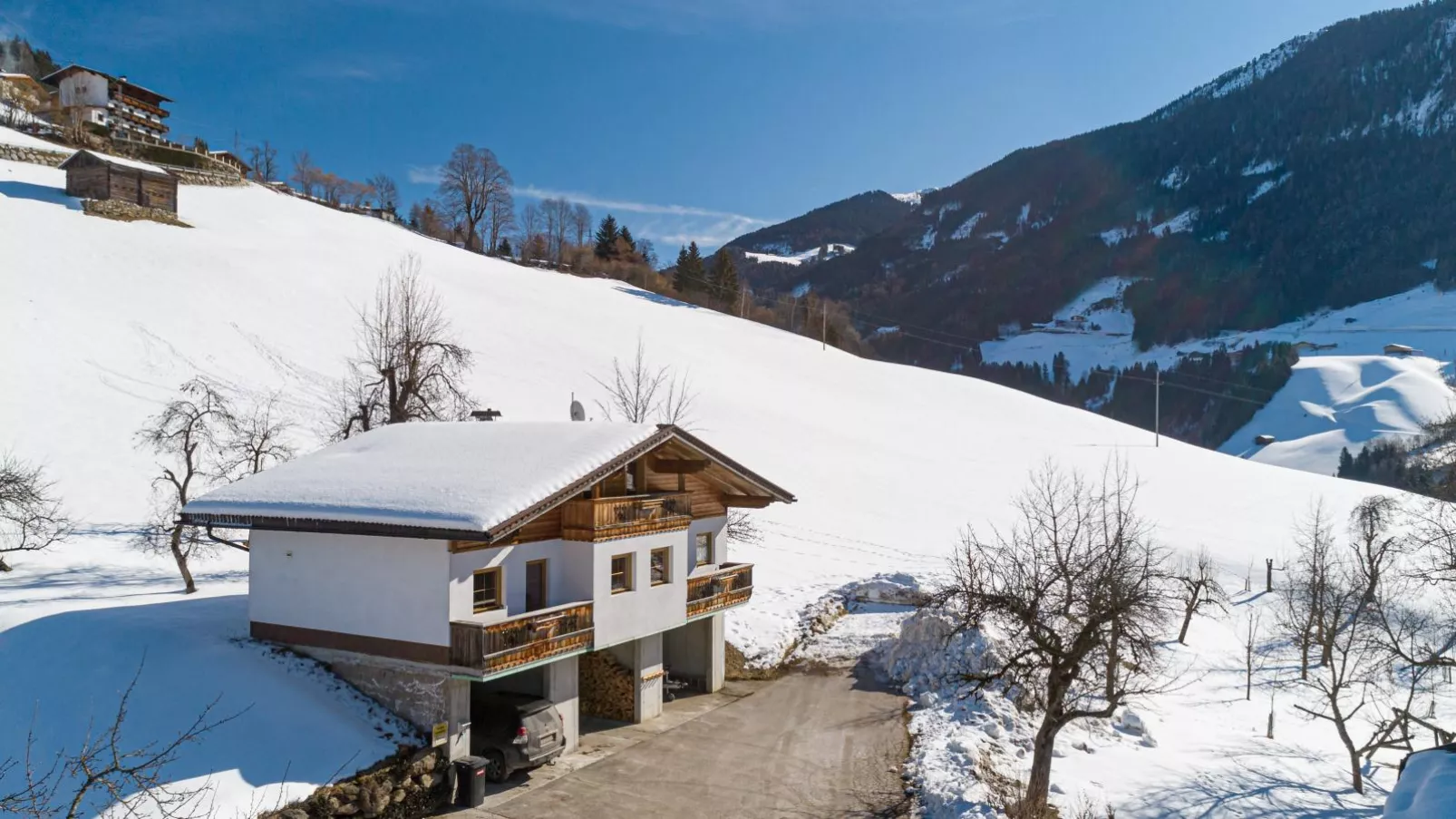 Chalet Blaserhof-Exterieur winter