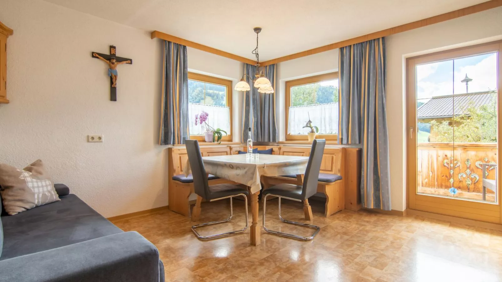 Chalet Blaserhof-Woonkamer