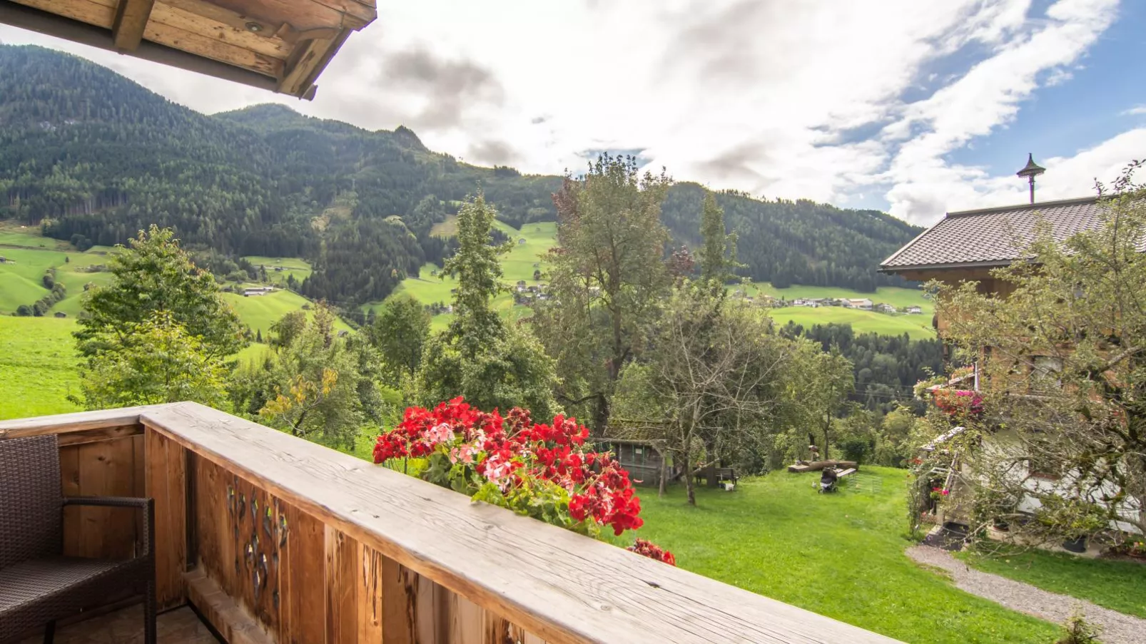 Chalet Blaserhof-Terrasbalkon