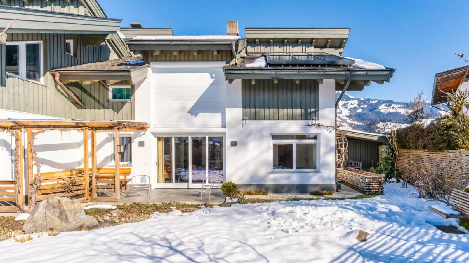 Haus Idylle am Berg-Terrasbalkon