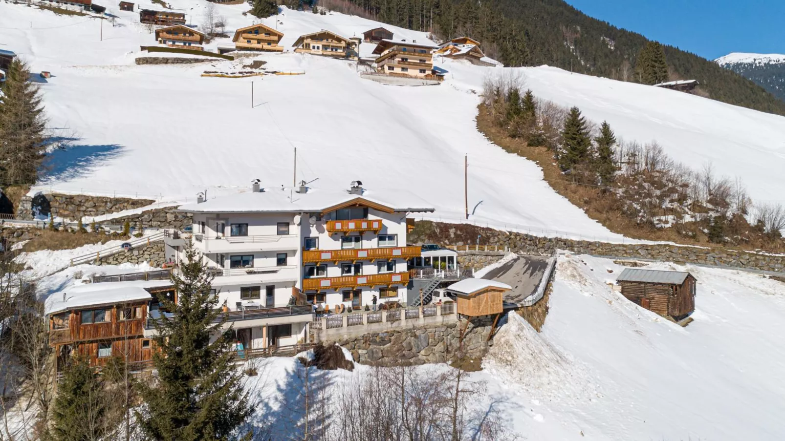 Ferienhaus Tenndl II-Exterieur winter