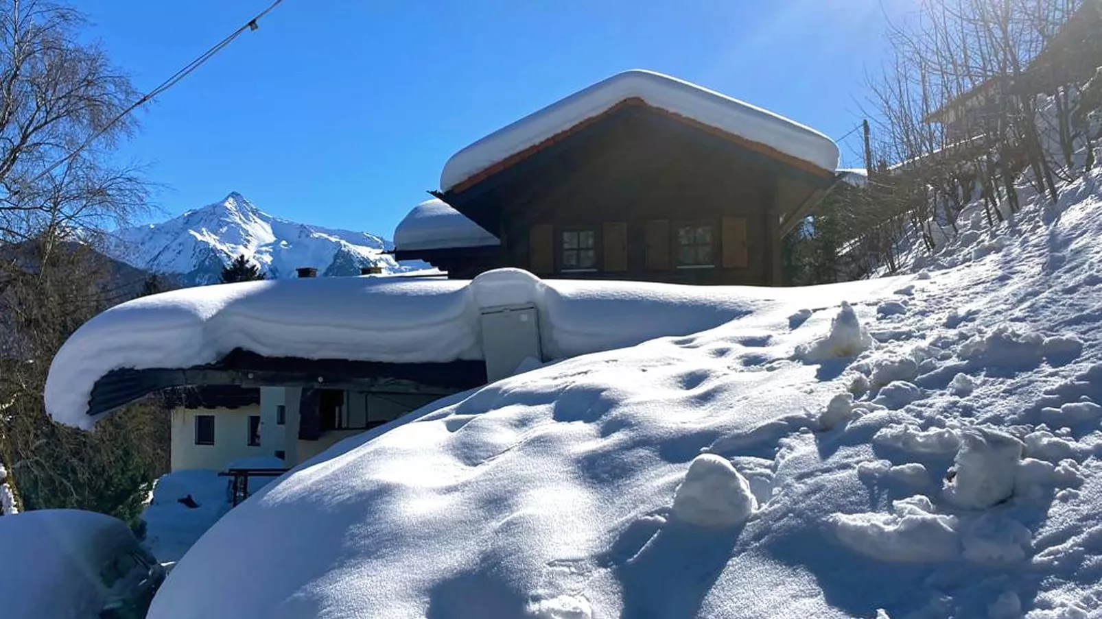 Kogelnig-Hütte Süd-Exterieur winter