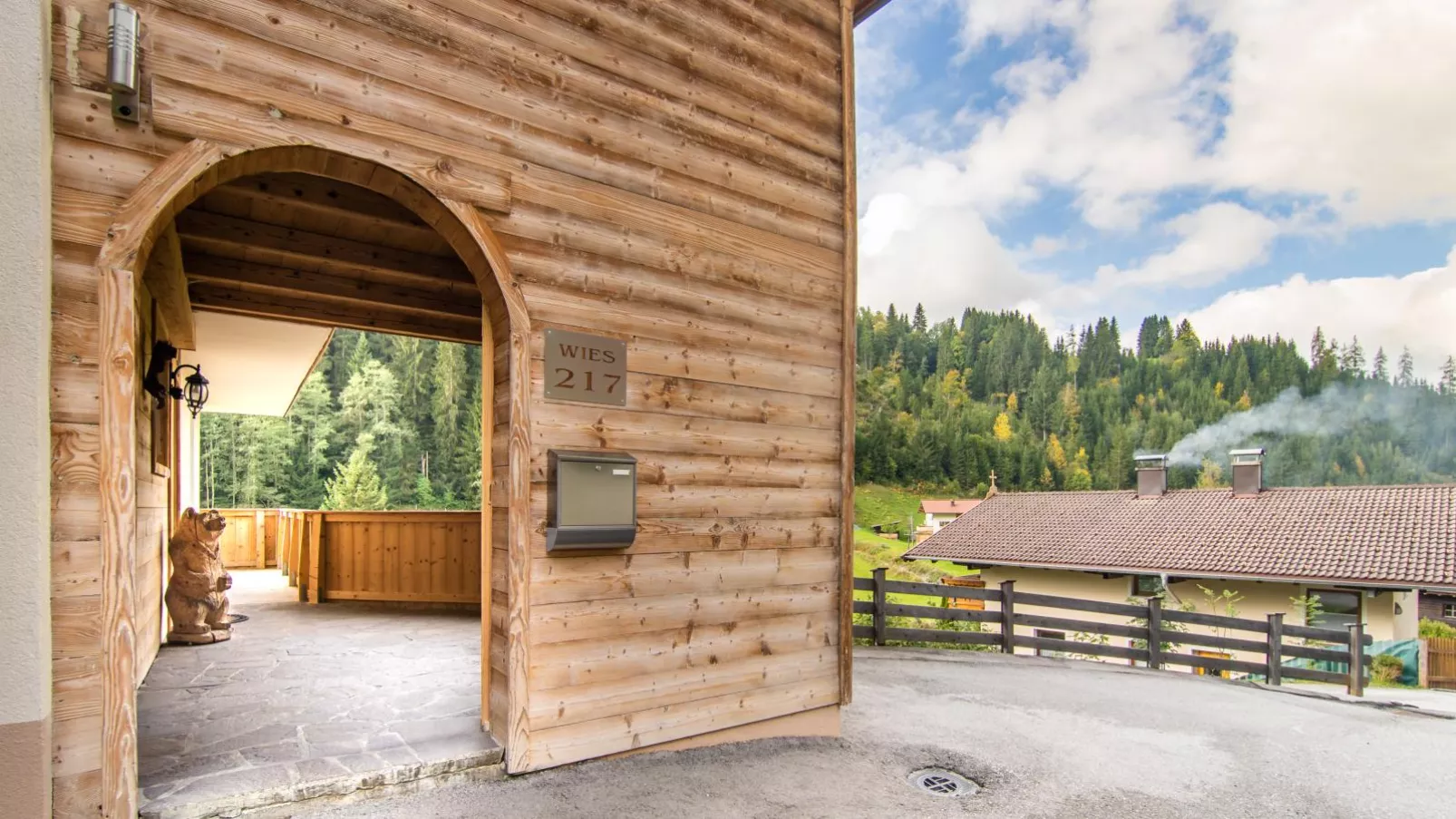 Ferienhaus Nössig-Hal-ontvangst