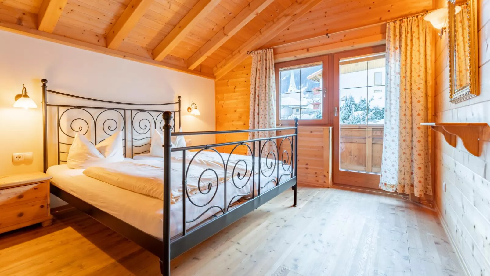 Chalet Wildschönau-Slaapkamer